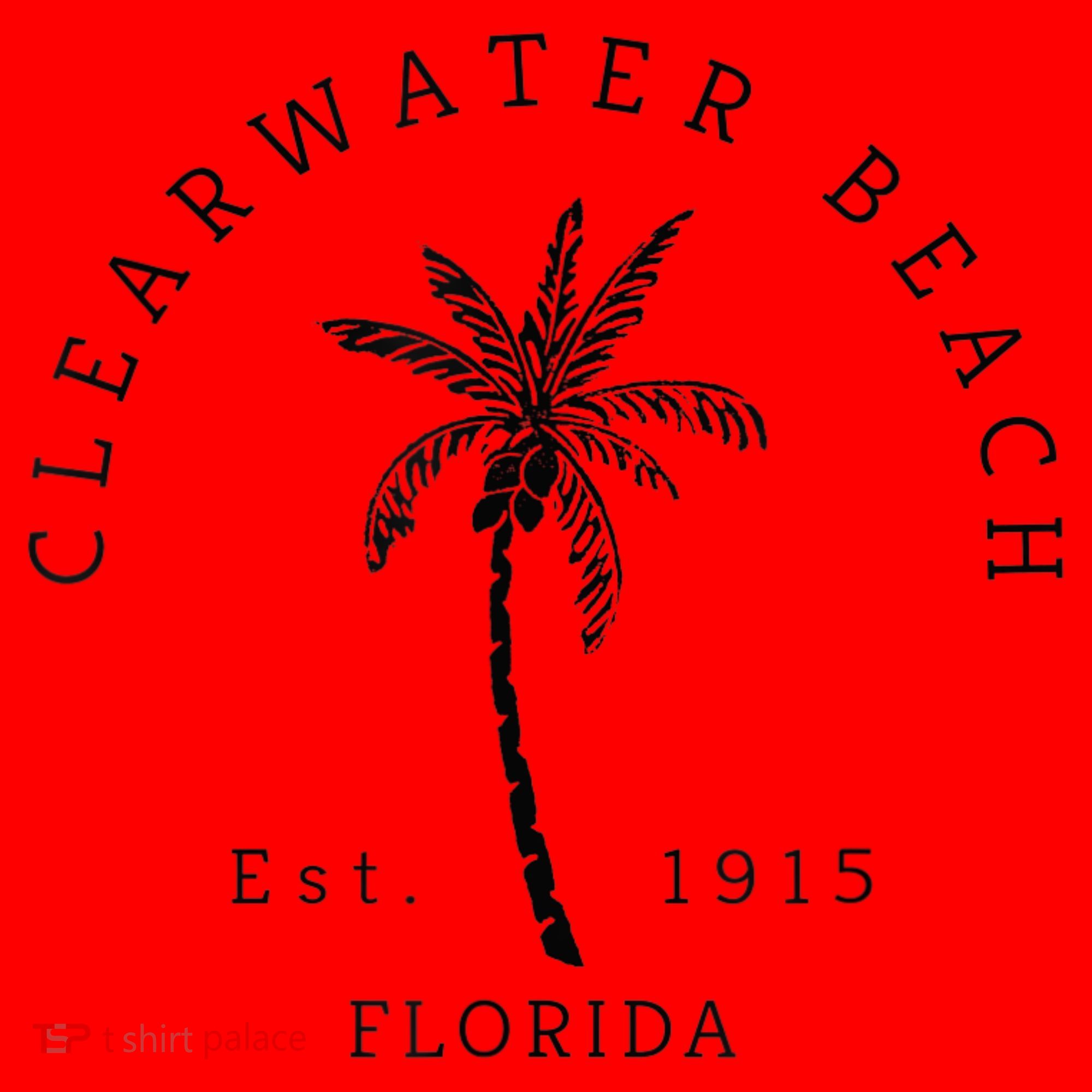 Retro Cool Clearwater Beach Original Florida Beaches Santa Hat
