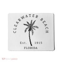 Retro Cool Clearwater Beach Original Florida Beaches Mousepad thumb 0