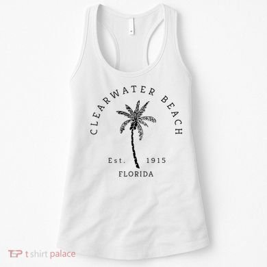 Retro Cool Clearwater Beach Original Florida Beaches Women's Tank Top