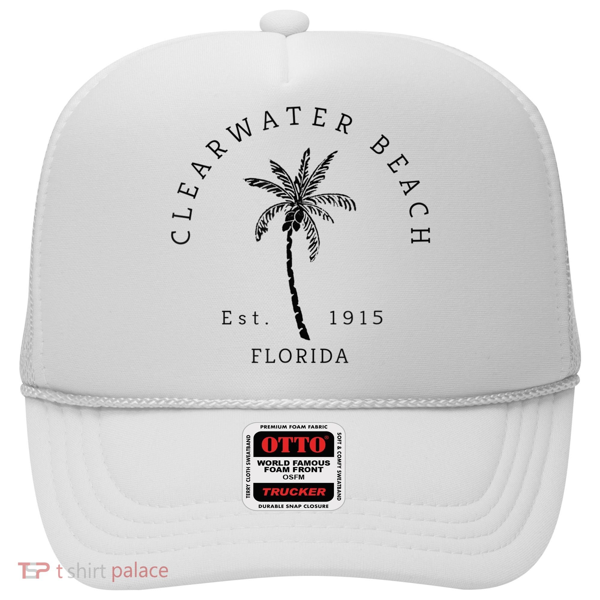 Retro Cool Clearwater Beach Original Florida Beaches Hat