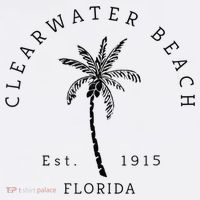 Retro Cool Clearwater Beach Original Florida Beaches Women's Long Sleeve Shirt thumb 2