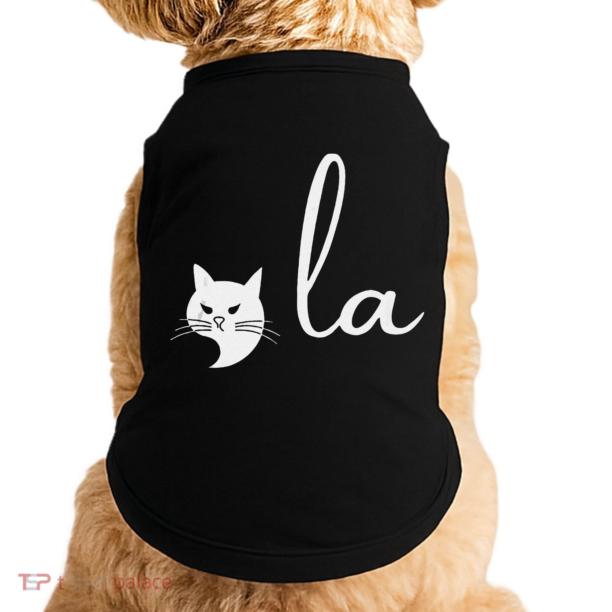 Retro Cat Comma La Kamala Harris For President 2024 Election Doggie Tank