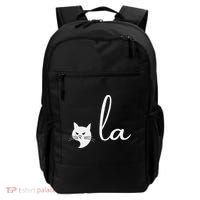 Retro Cat Comma La Kamala Harris For President 2024 Election Backpack thumb 0