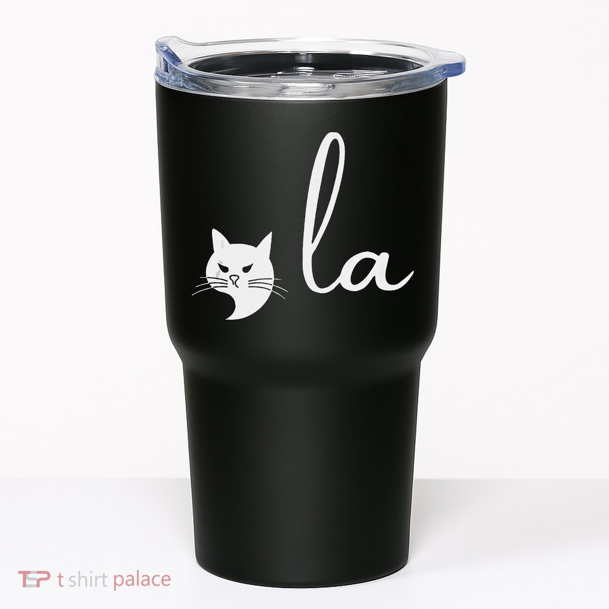 Retro Cat Comma La Kamala Harris For President 2024 Election Tumbler