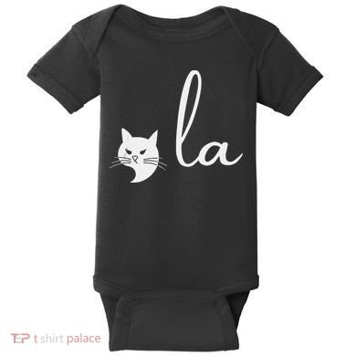 Retro Cat Comma La Kamala Harris For President 2024 Election Baby Bodysuit