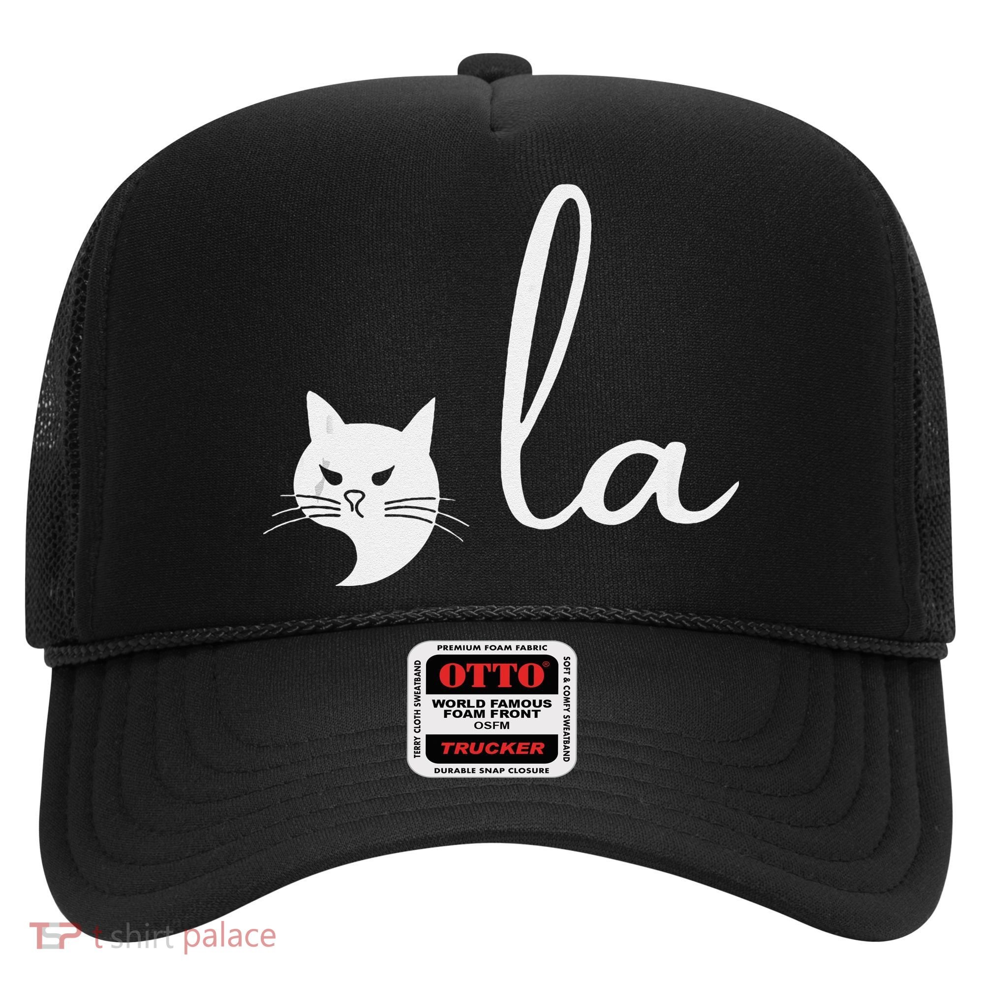 Retro Cat Comma La Kamala Harris For President 2024 Election Hat