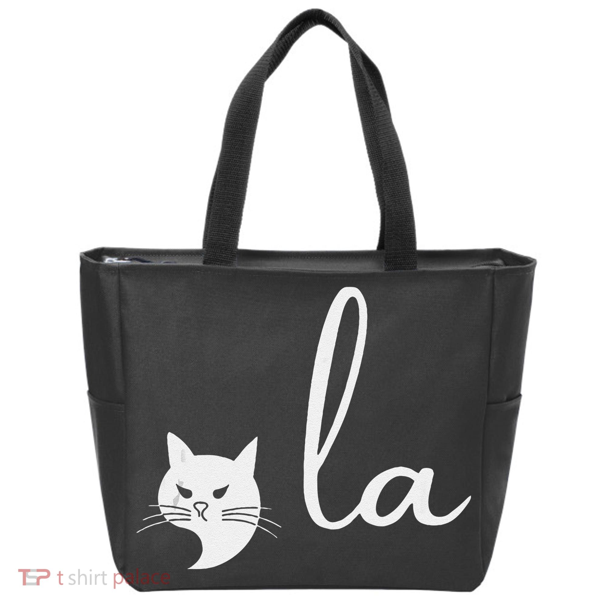 Retro Cat Comma La Kamala Harris For President 2024 Election Tote Bag