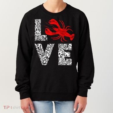 River Cajun Crawfish Crayfish Seafood Crab Boils Ditch Bugs Women's Sweatshirt