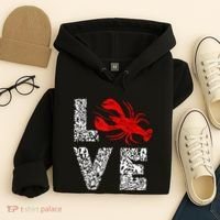 River Cajun Crawfish Crayfish Seafood Crab Boils Ditch Bugs Hoodie thumb 4