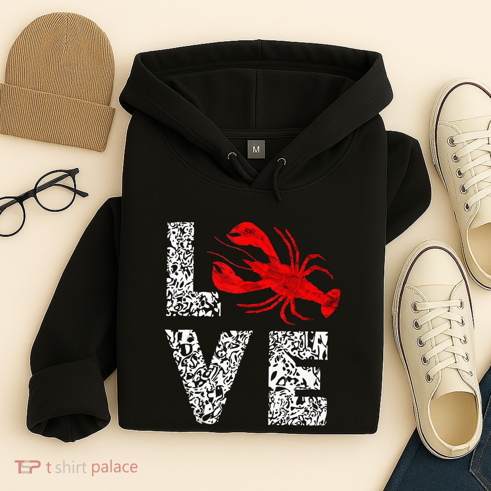 River Cajun Crawfish Crayfish Seafood Crab Boils Ditch Bugs Hoodie