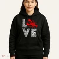 River Cajun Crawfish Crayfish Seafood Crab Boils Ditch Bugs Hoodie thumb 5