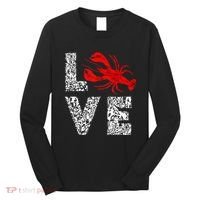 River Cajun Crawfish Crayfish Seafood Crab Boils Ditch Bugs Long Sleeve Shirt thumb 0