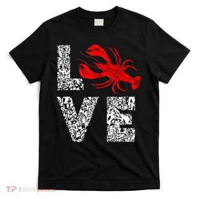 River Cajun Crawfish Crayfish Seafood Crab Boils Ditch Bugs T-Shirt