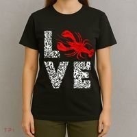 River Cajun Crawfish Crayfish Seafood Crab Boils Ditch Bugs T-Shirt thumb 4