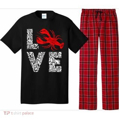 River Cajun Crawfish Crayfish Seafood Crab Boils Ditch Bugs Pajama Set