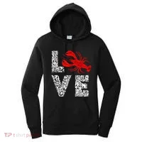 River Cajun Crawfish Crayfish Seafood Crab Boils Ditch Bugs Women's Hoodie thumb 0
