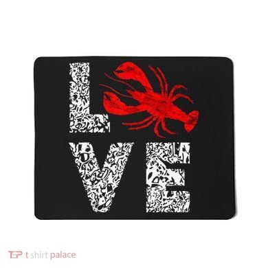 River Cajun Crawfish Crayfish Seafood Crab Boils Ditch Bugs Mousepad