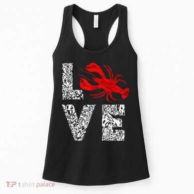 River Cajun Crawfish Crayfish Seafood Crab Boils Ditch Bugs Women's Tank Top