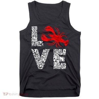 River Cajun Crawfish Crayfish Seafood Crab Boils Ditch Bugs Tank Top