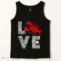 River Cajun Crawfish Crayfish Seafood Crab Boils Ditch Bugs Tank Top thumb 2