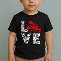 River Cajun Crawfish Crayfish Seafood Crab Boils Ditch Bugs Toddler T-Shirt thumb 2