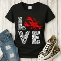 River Cajun Crawfish Crayfish Seafood Crab Boils Ditch Bugs Women's T-Shirt thumb 3
