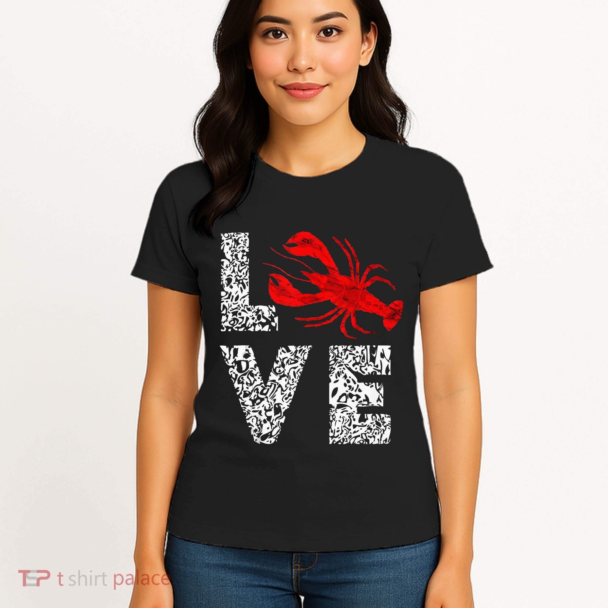 River Cajun Crawfish Crayfish Seafood Crab Boils Ditch Bugs Women's T-Shirt