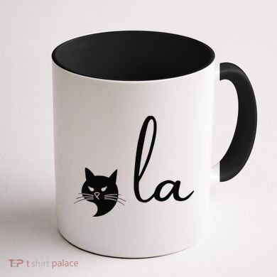 Retro Cat Comma La Kamala Harris For President 2024 Election Sweat Coffee Mug back