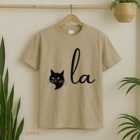 Retro Cat Comma La Kamala Harris For President 2024 Election Sweat T-Shirt thumb 2