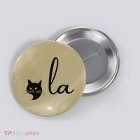 Retro Cat Comma La Kamala Harris For President 2024 Election Sweat Button thumb 0