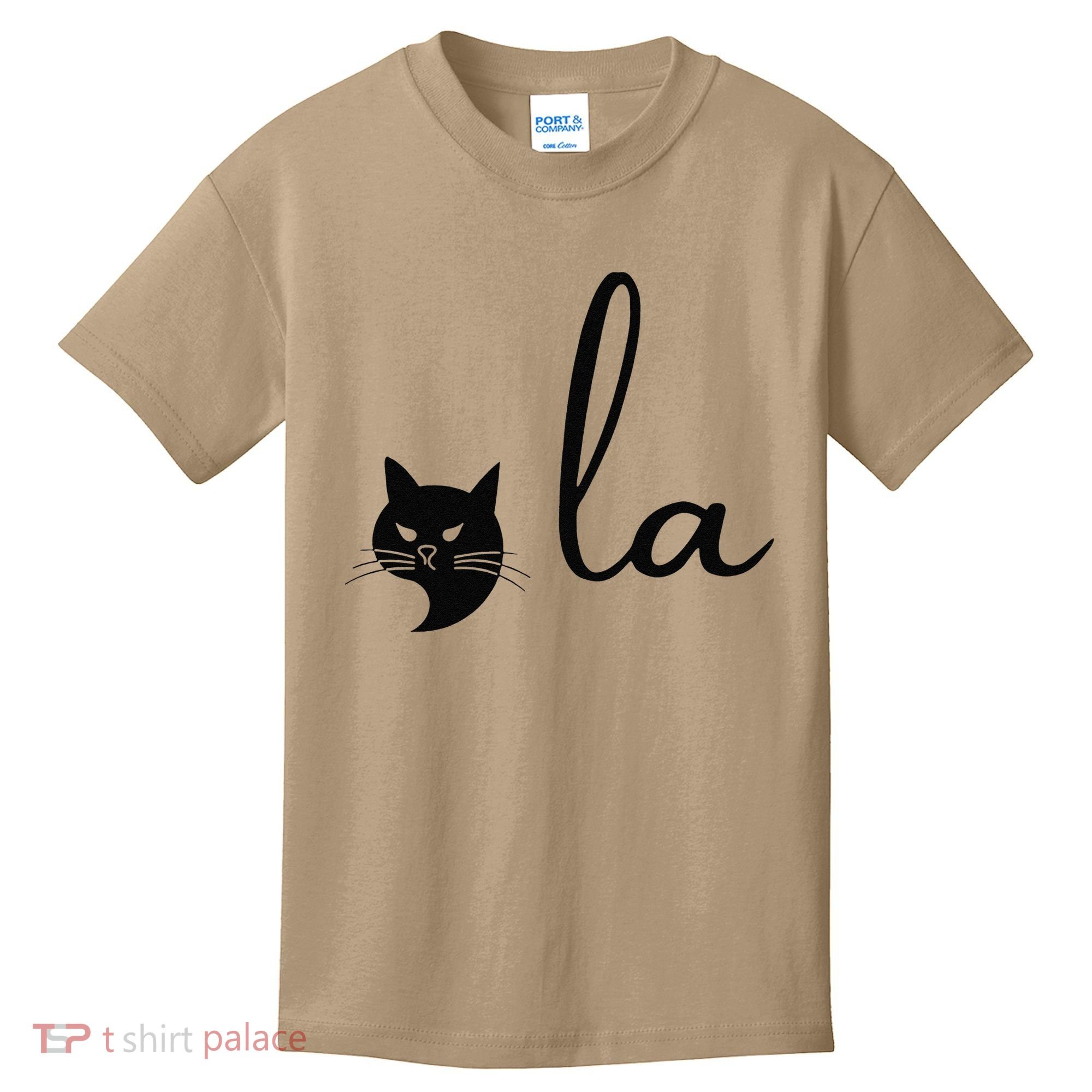 Retro Cat Comma La Kamala Harris For President 2024 Election Sweat Kids T-Shirt