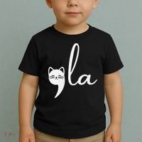 Retro Cat Comma La Kamala Harris For President 2024 Election Toddler T-Shirt thumb 2