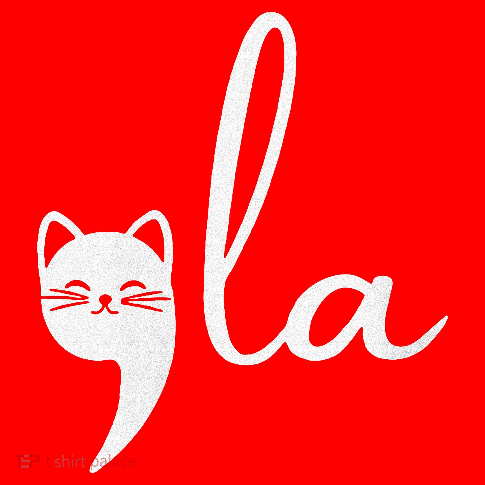 Retro Cat Comma La Kamala Harris For President 2024 Election Santa Hat