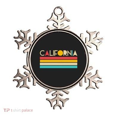 Retro Colors California Ornament