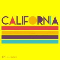Retro Colors California T-Shirt thumb 7