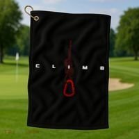 Rock Climbing Clothing Rock Climbing Golf Towel thumb 1