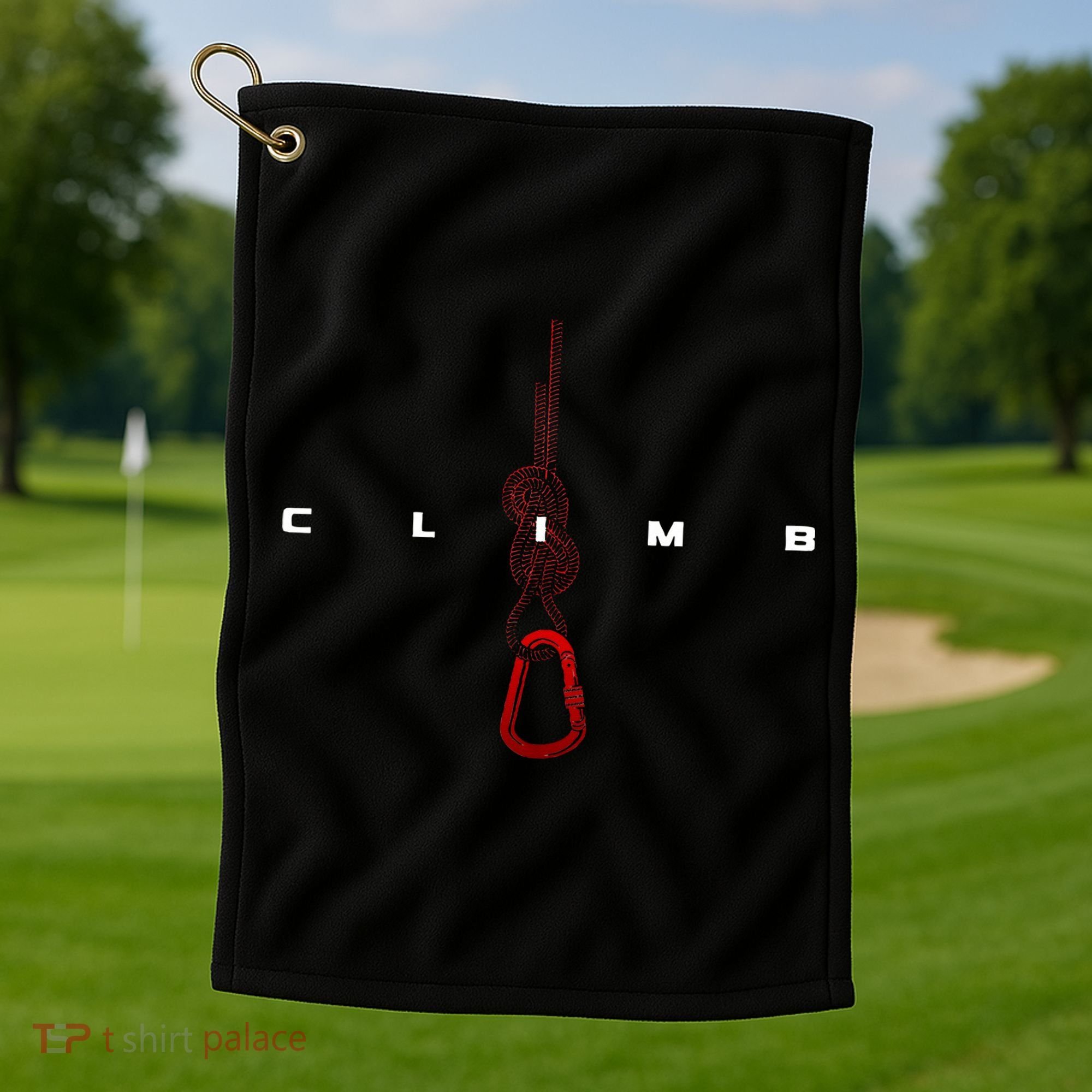 Rock Climbing Clothing Rock Climbing Golf Towel