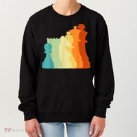 Retro Chess , Chess Player, Chess Women's Sweatshirt thumb 0