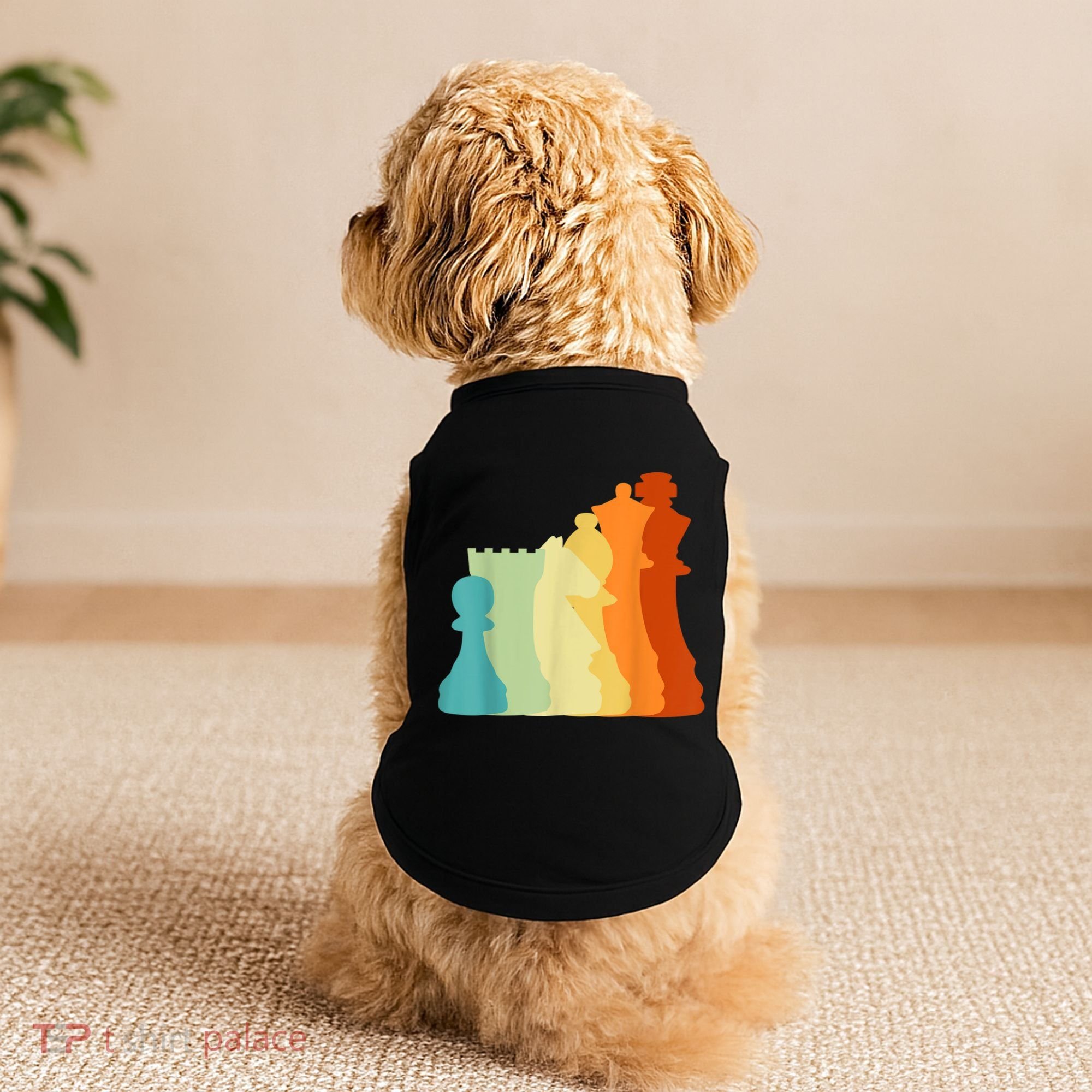 Retro Chess , Chess Player, Chess Doggie Tank
