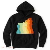 Retro Chess , Chess Player, Chess Hoodie thumb 0
