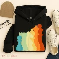 Retro Chess , Chess Player, Chess Hoodie thumb 4