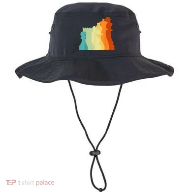 Retro Chess , Chess Player, Chess Bucket Hat