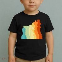 Retro Chess , Chess Player, Chess Toddler T-Shirt thumb 2