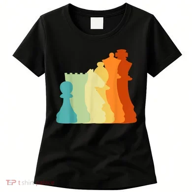 Retro Chess , Chess Player, Chess Women's T-Shirt