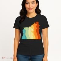 Retro Chess , Chess Player, Chess Women's T-Shirt thumb 4