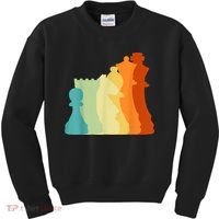 Retro Chess , Chess Player, Chess Kids Sweatshirt thumb 0