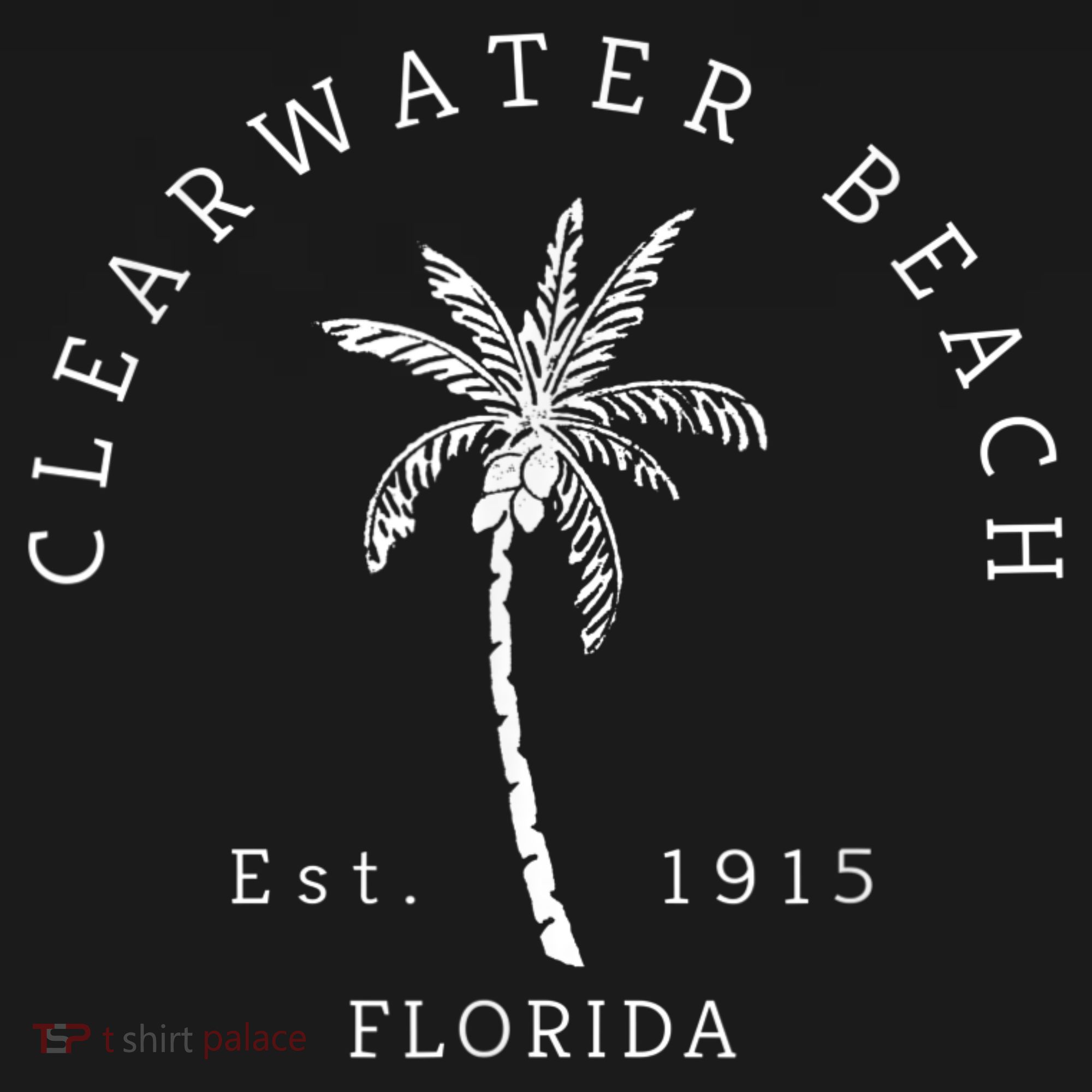 Retro Cool Clearwater Beach Mens Womens Florida T-Shirt