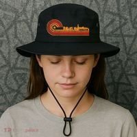 Retro Charleston Charleston Sc Skyline Bucket Hat thumb 3