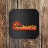 Retro Charleston Charleston Sc Skyline Coaster thumb 0