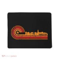 Retro Charleston Charleston Sc Skyline Mousepad thumb 0